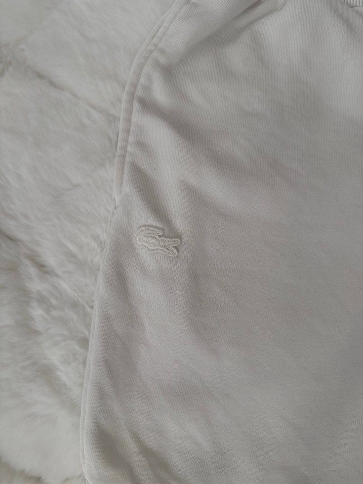 Lacoste Beyaz Kadın Mini Şort - Görsel 2