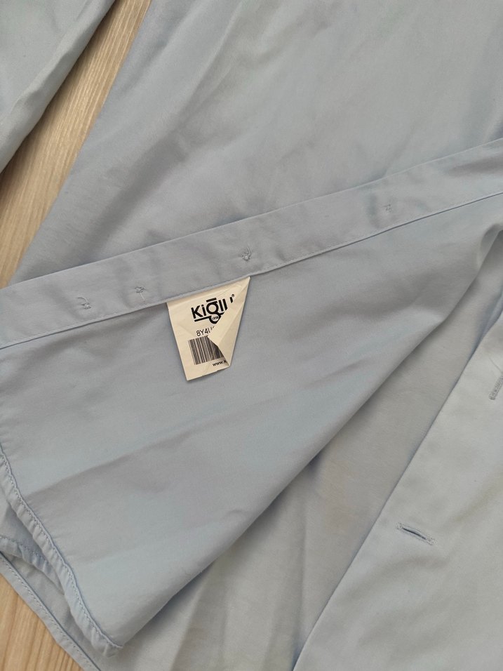 Gri Regular Fit Uzun Kollu Erkek Gömlek - Görsel 3