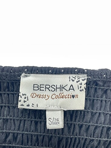 s Beden siyah Renk Bershka Kısa Elbise %70 İndirimli.