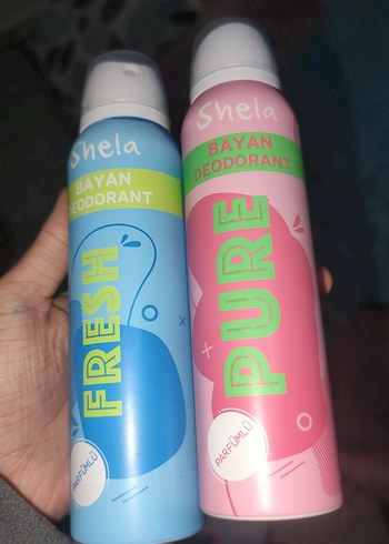 Shela Bayan Deodorant Fresh ve Pure - Görsel 2