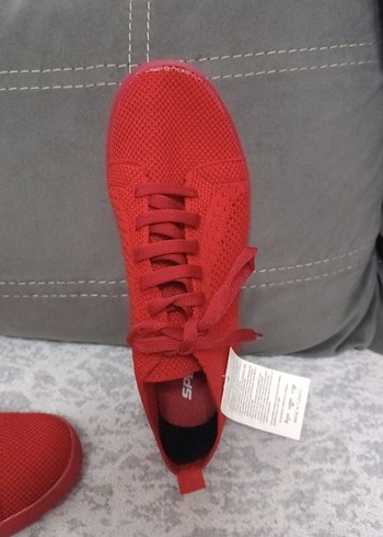 Kırmızı Kadın Spor Ayakkabı - Görsel 2