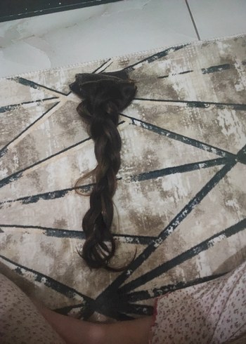 Kahverengi  Kadın gercek  Saç - Görsel 5