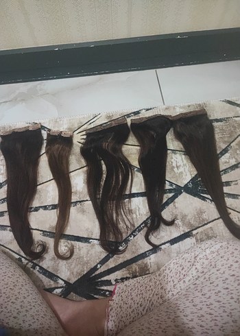 Kahverengi  Kadın gercek  Saç - Görsel 6