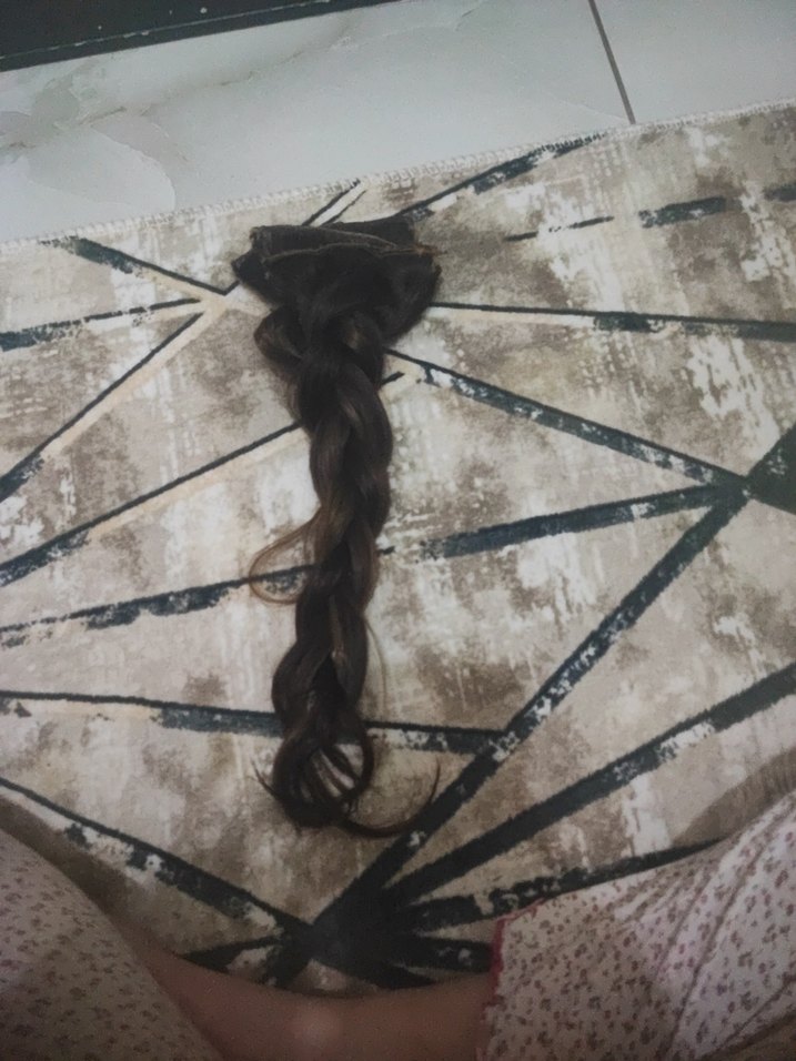 Kahverengi  Kadın gercek  Saç - Görsel 5