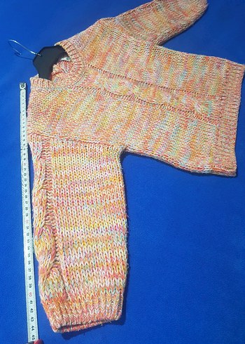 LCW Renkli Örgü 3-4 yaş Kazak - Görsel 2