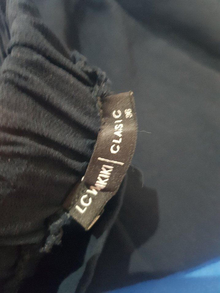 Siyah Midi LCW klasik Şort - Görsel 3