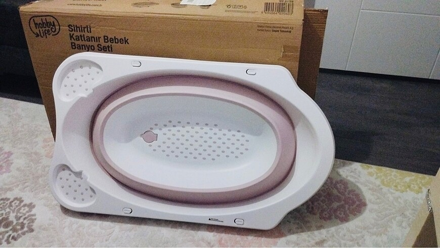 Sevi Bebe Hoby Life Küvet ve Sevi Bebe Banyo Filesi