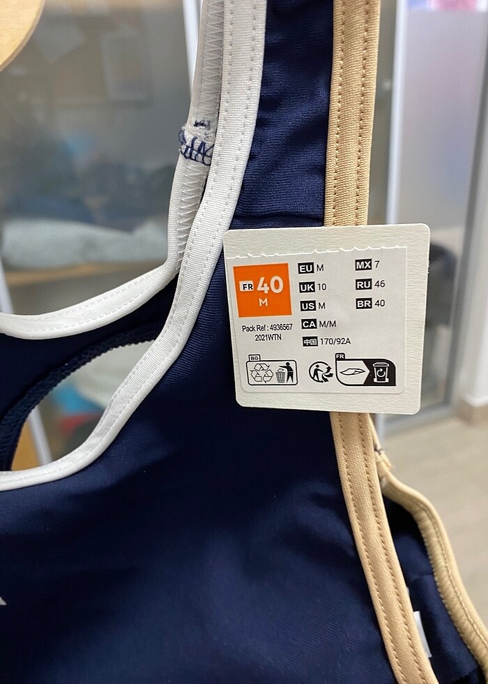 Yüzücü mayosu etiketli - Görsel 3