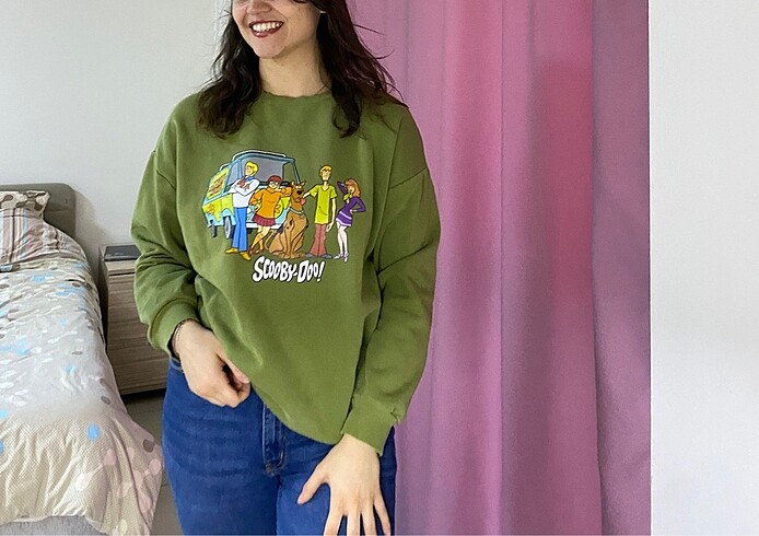 Oversize sweatshirt scooby-doo lu