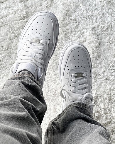 40 Beden beyaz Renk Orjinel Nike Airforce AF1