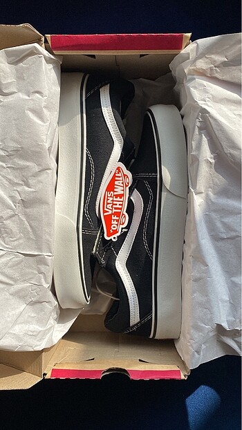 37,5 Beden siyah Renk Vans Old Skool Siyah