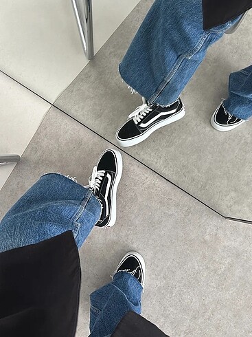 37 Beden siyah Renk Vans old skool