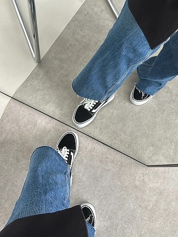 38 Beden siyah Renk Vans old skool