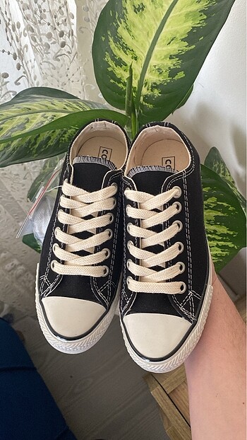 39 Beden siyah Renk Converse Chuck 70