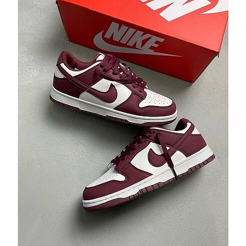 37 Beden bordo Renk Nike Dunk Bordoux