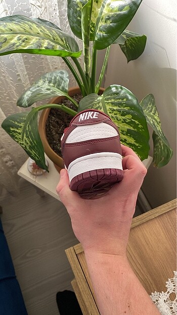 36 Beden bordo Renk Nike Dunk Bordoaux