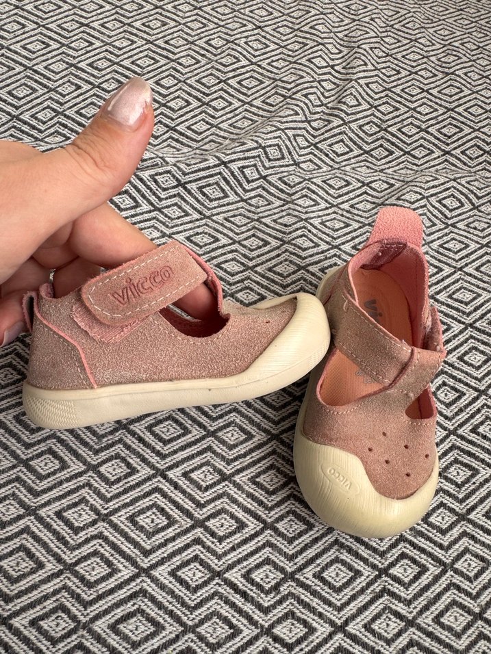 Vicco kız Bebek İlk Adım Ayakkabısı Pembe - Görsel 2