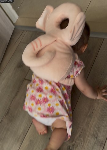 Beden pembe Renk Bebek kafa boyun koruyucu yastık