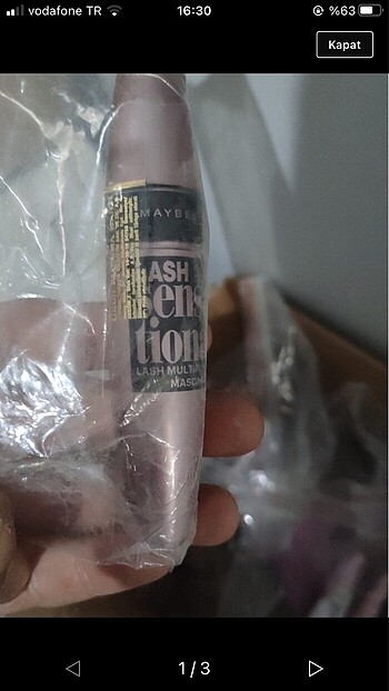 Lash sensational maskara