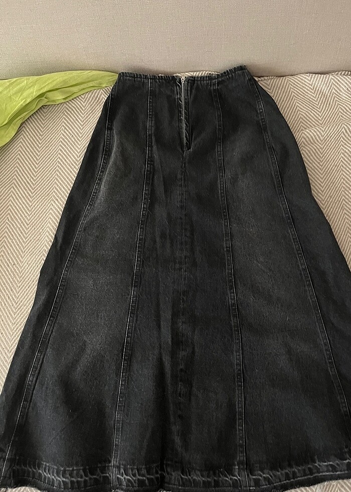 Uzun kot etek - Görsel 2