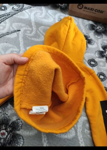 24-36 Ay Beden sarı Renk Erkek Çocuk Sweatshirt