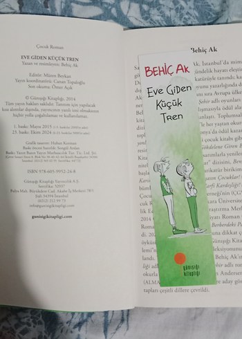  Beden Renk Eve Giden Küçük Tren - Behiç Ak