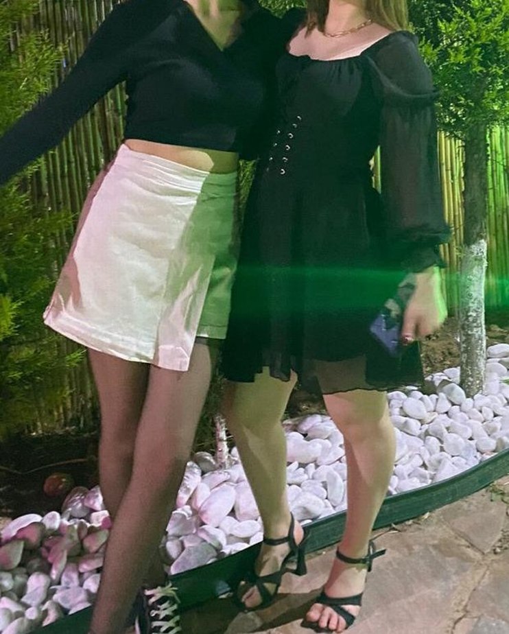 Korseli Siyah Gotik Mini Elbise - Görsel 3