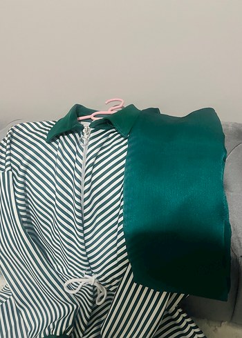 Scuba kumaş tesettür üçlü takım şal hediyeli - Görsel 5