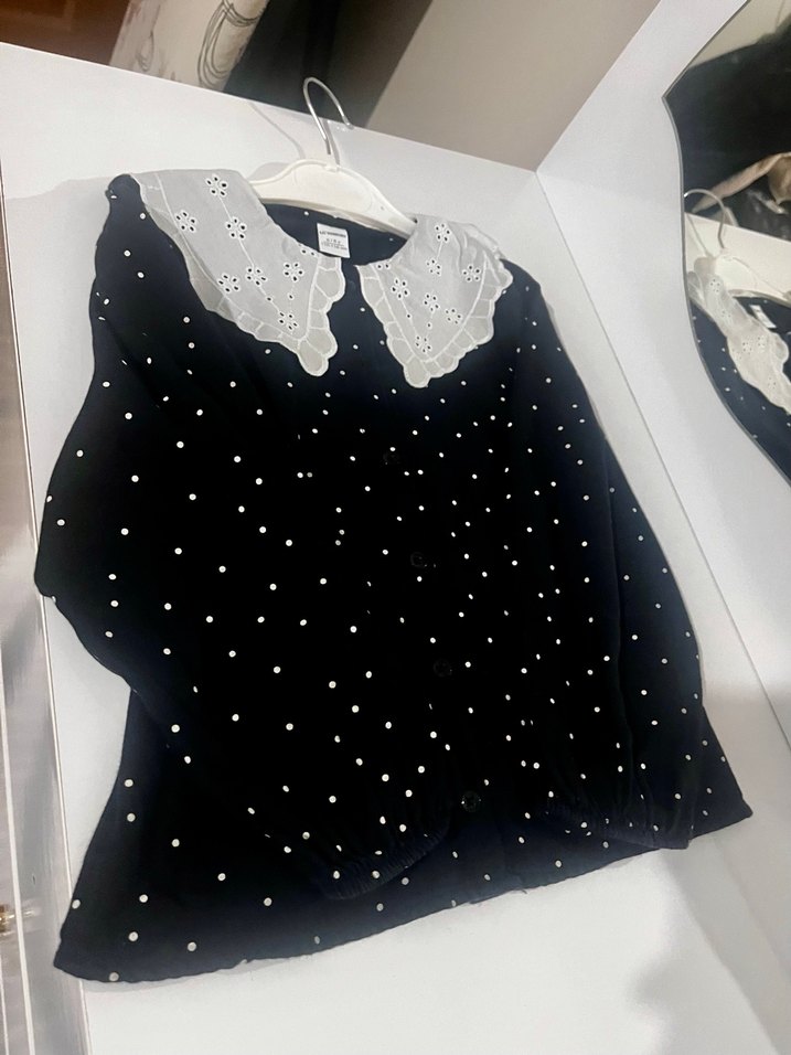 Yakalı kız çocuk gömlek LCW waikiki - Görsel 3