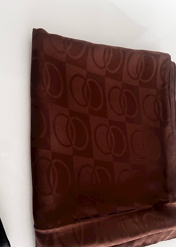 Siyah / kahve rengi Kadın Şal - Görsel 2