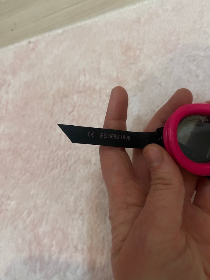 Fermuarlı Pembe Yüzücü Gözlüğü - Görsel 3