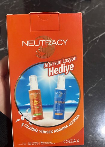 Neutracy SPF 50 Güneş Kremi ve Aftersun Losyon Seti - Görsel 2