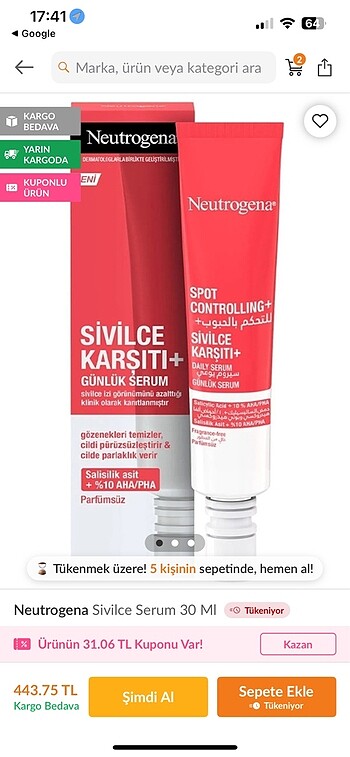  Beden Renk Sivilce Kremi