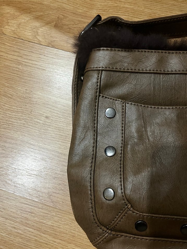 Nine West deri asklı Vintage çanta — görsel 8/11