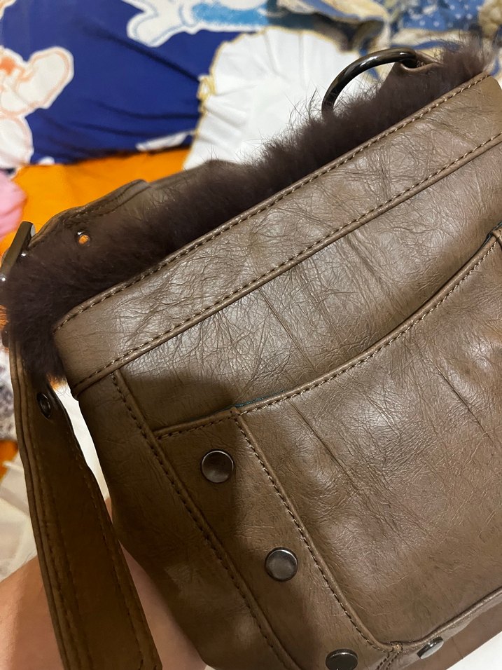 Nine West deri asklı Vintage çanta — görsel 10/11
