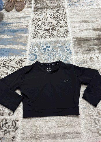 Siyah Nike Kadın Spor Sweatshirt