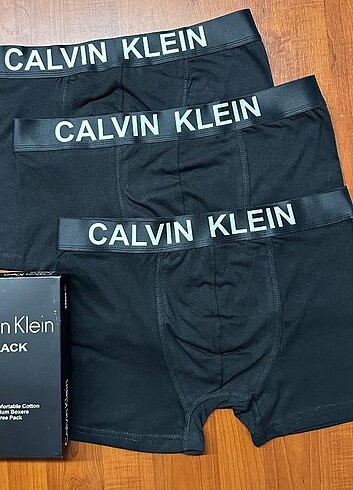 Calvin Klein 3'lü Boxer