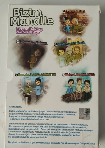 Bizim Mahalle - Çocuk Kitabı Seti - Görsel 2