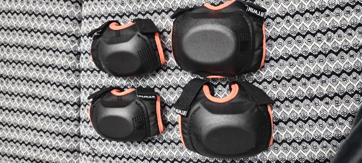 Kahverengi Yılan Desenli Elastik Motosiklet Dizlik - Görsel 3