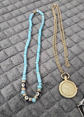 Altın Renk Bohem Erkek Kolye - Görsel 6