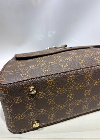 Kahverengi Deri Kadın Çanta - Görsel 4