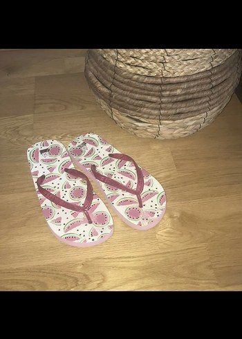 Crocs Pembe Baskılı çocuk Terlik 35 numara