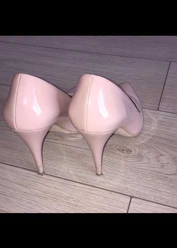 39 Beden pembe Renk Pembe Modern Klasik Stiletto Topuklu Kadın Ayakkabı 39 numara