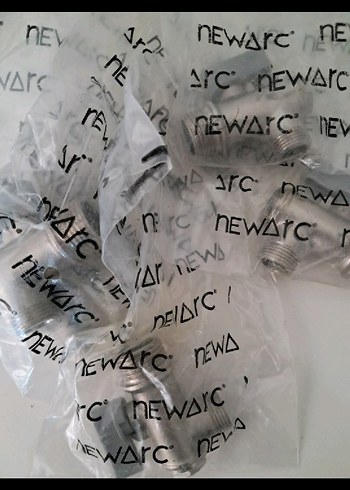 Gri Başlıklı Beyaz Metal NEWARC TAHARET MUSLUĞU - Görsel 2