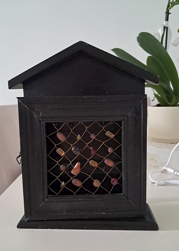 AHŞAP DUVAR ANAHTARLIK KUTUSU - Görsel 4