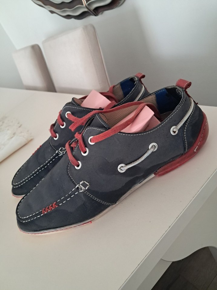 41 numara Erkek Koyu Mavi Günlük Ayakkabı - Görsel 4