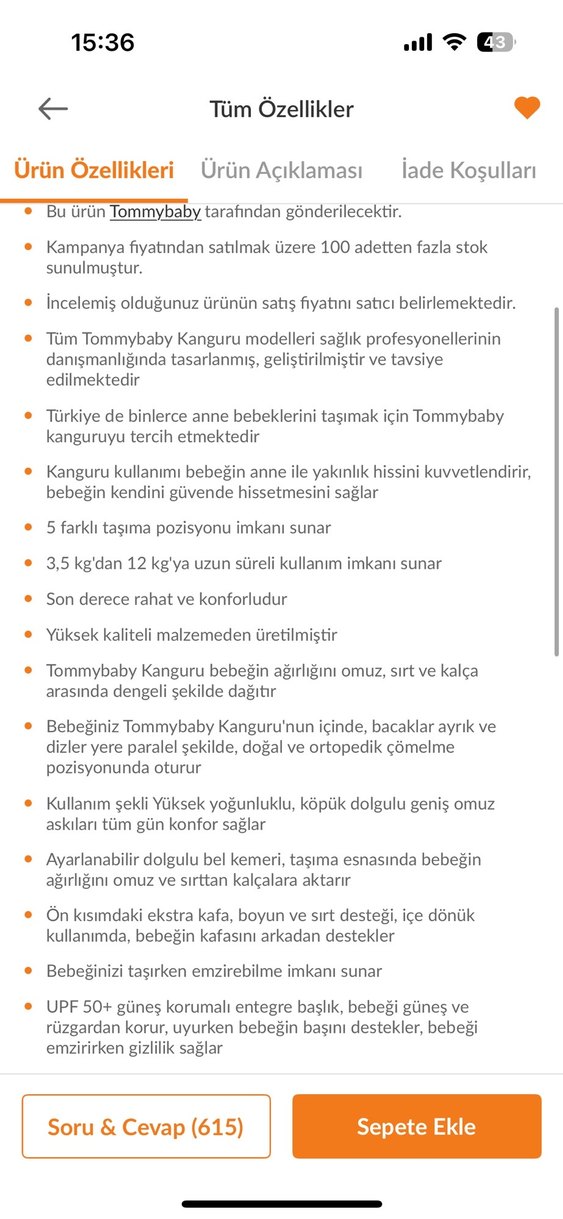 Gri Bebek Taşıyıcı - Görsel 2