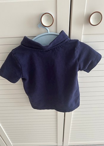 Lacivert Erkek Çocuk Kısa Kollu Polo Tişört - Görsel 3