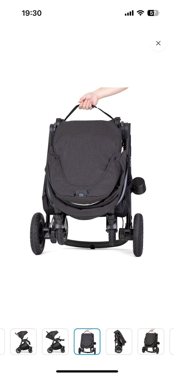 Joie Siyah Bebek Arabası - Görsel 5