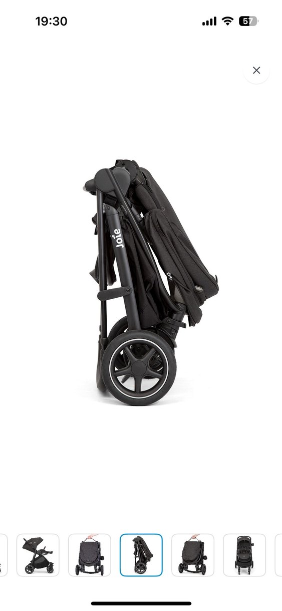 Joie Siyah Bebek Arabası - Görsel 4
